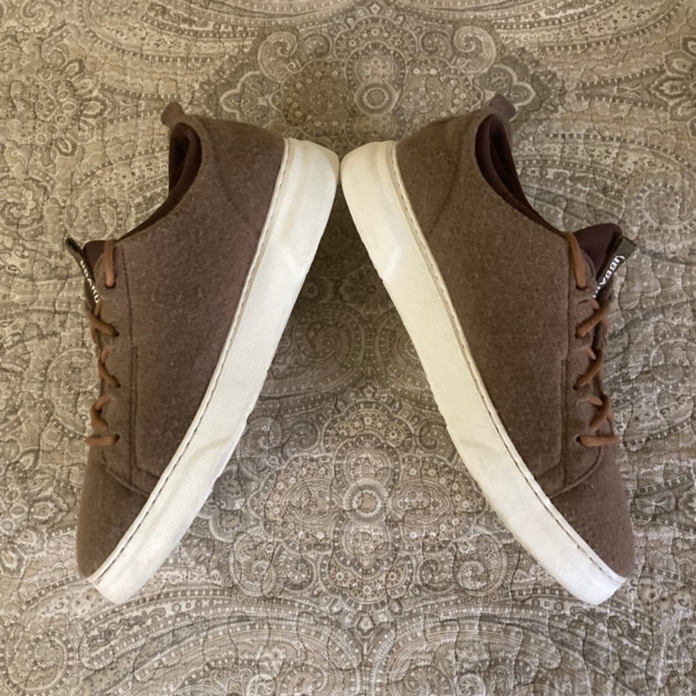 Samuel Hubbard Flight Low Top Monopett Felt Sneakers Size 10